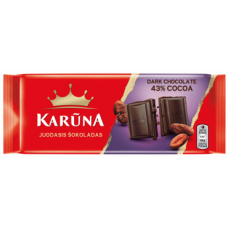 Karuna black chocolate 80g