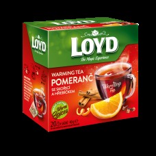 Loyd tea with cinnamon cloves