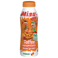 Pieno Zvaigzdes - Caramel Milk Drink Tofee Miau 450ml