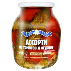 TR - Assorti Tomatoes and Cucumbers 900ml
