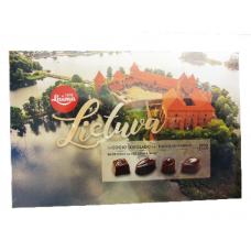 LAIMA - Dark chocolate assortment "Lietuva", 360g
