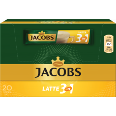JACOBS - LATTE INSTANT COFFEE 20x12,5G