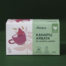 Hempus - Hemp Tea with Raspberry Leaves 20g