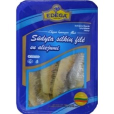 Edega - Salted Herring Fillet Skinless in Oil 400g