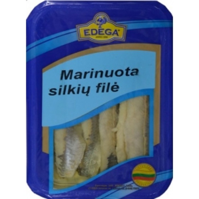 Edega - Herring fillets marinated with oil 400g
