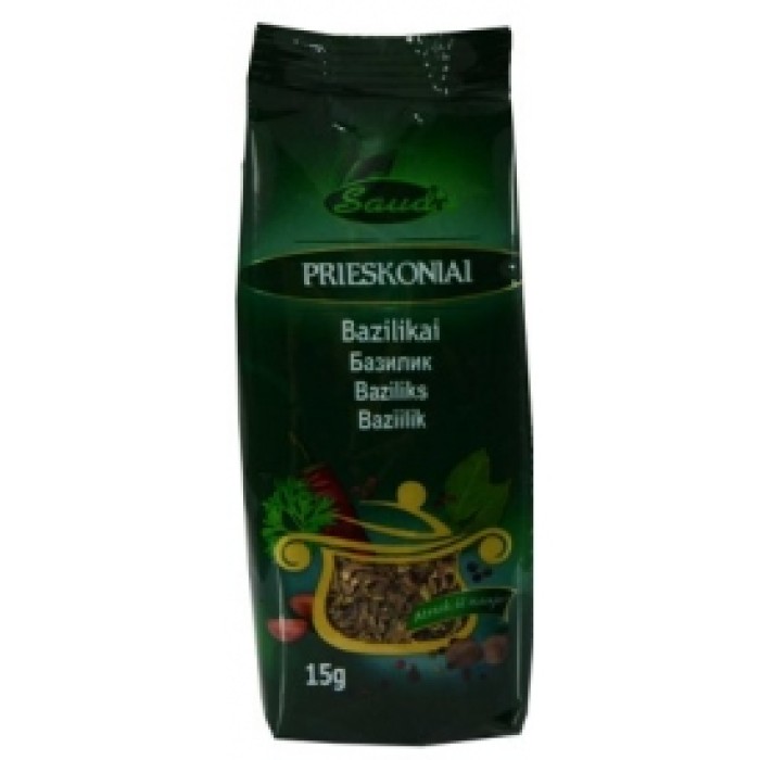 SAUDA Dried basil, 15g