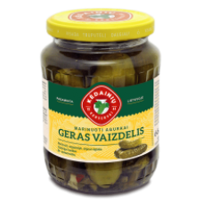 KKF - Geras Vaizdelis Pickled Cucumbers 720ml