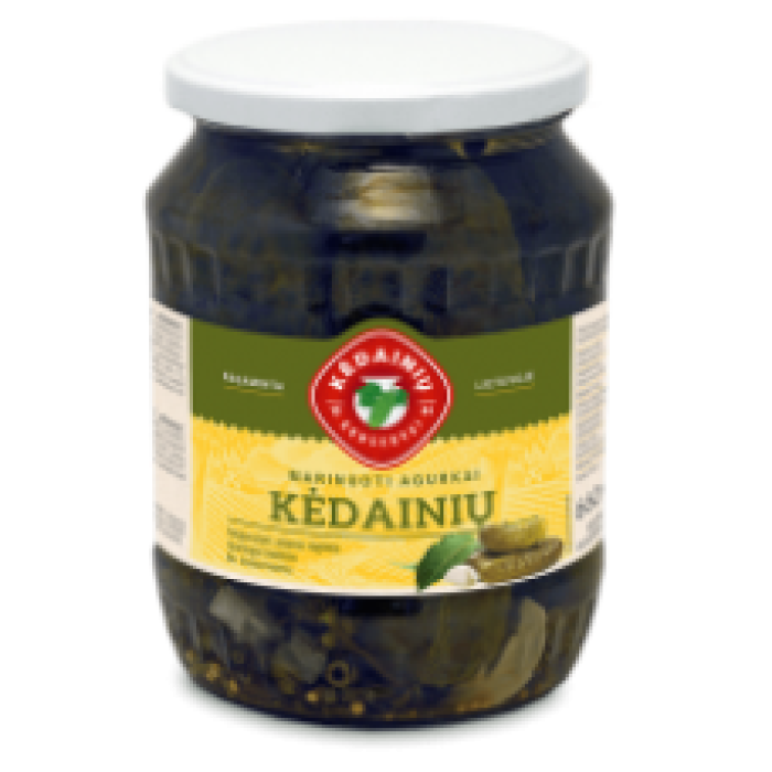 KKF - Marinuoti Agurkai Kedainiu 720ml