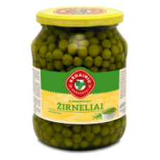 KKF - Pickled Green Peas 720ml