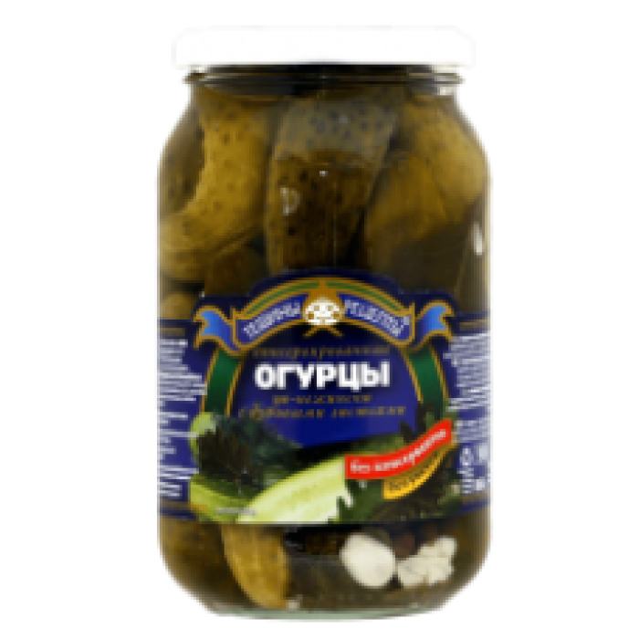 TR - Pickled Cucumbers with Oak Leaves 900ml