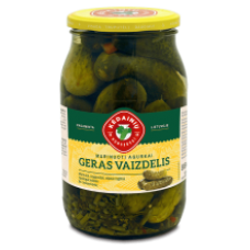 KKF - Geras Vaizdelis Pickled Cucumbers 900ml