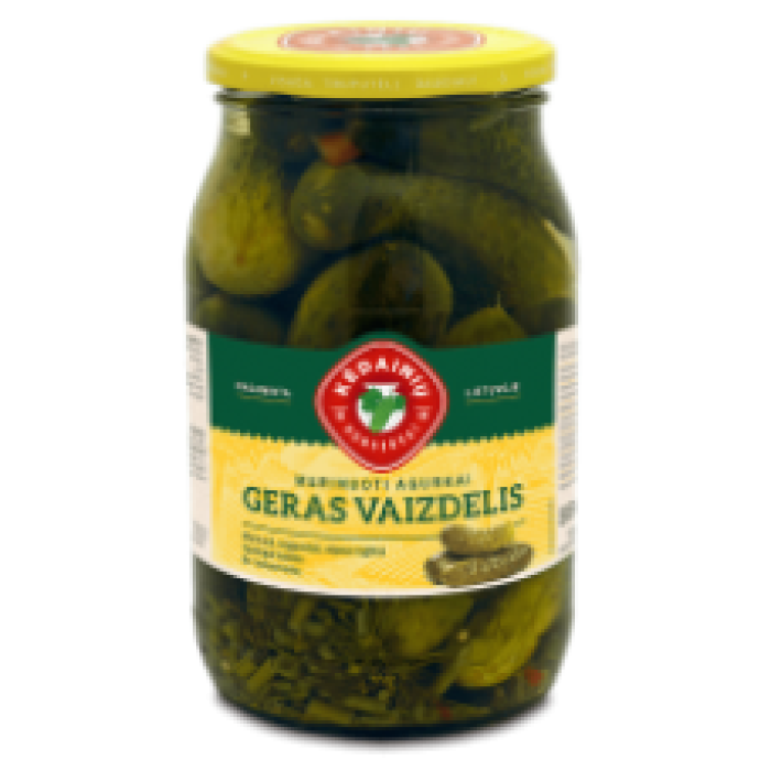 KKF - Geras Vaizdelis Pickled Cucumbers 900ml