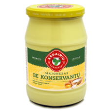 KKF BE KONSERVANTU MAYONNAISE 720 ML