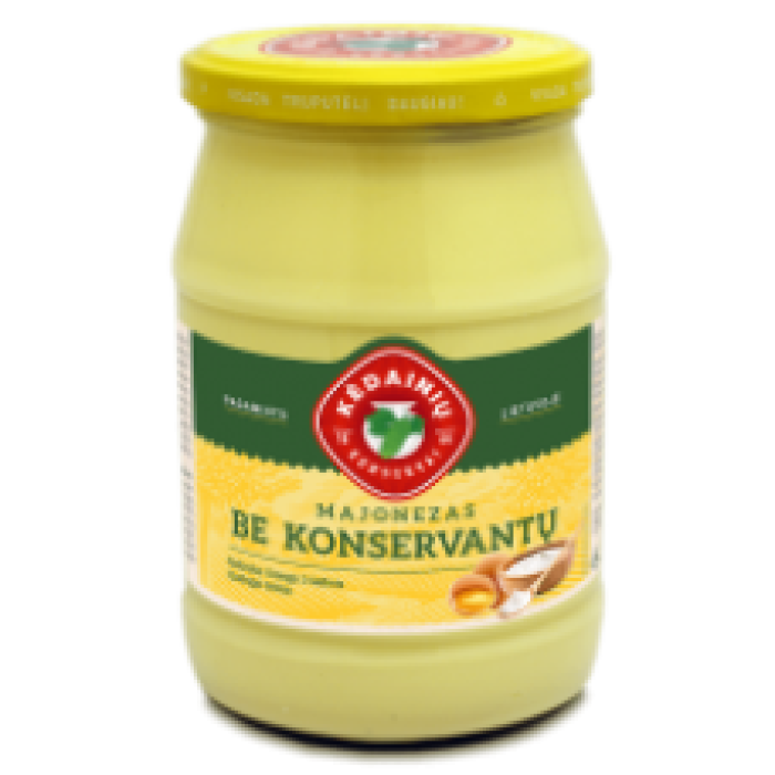 KKF BE KONSERVANTU MAYONNAISE 720 ML
