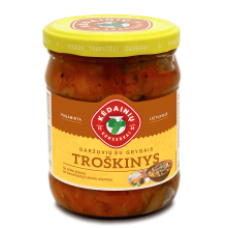 KKF - Vegetable Stew with Muschrooms Troskinys 480ml