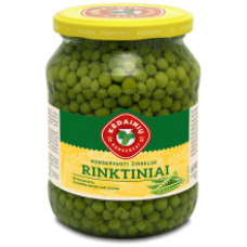 KKF - RINKTINIAI GREEN PEAS 690G