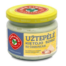 KKF - Hard Cheese Spread with Garlic 280g