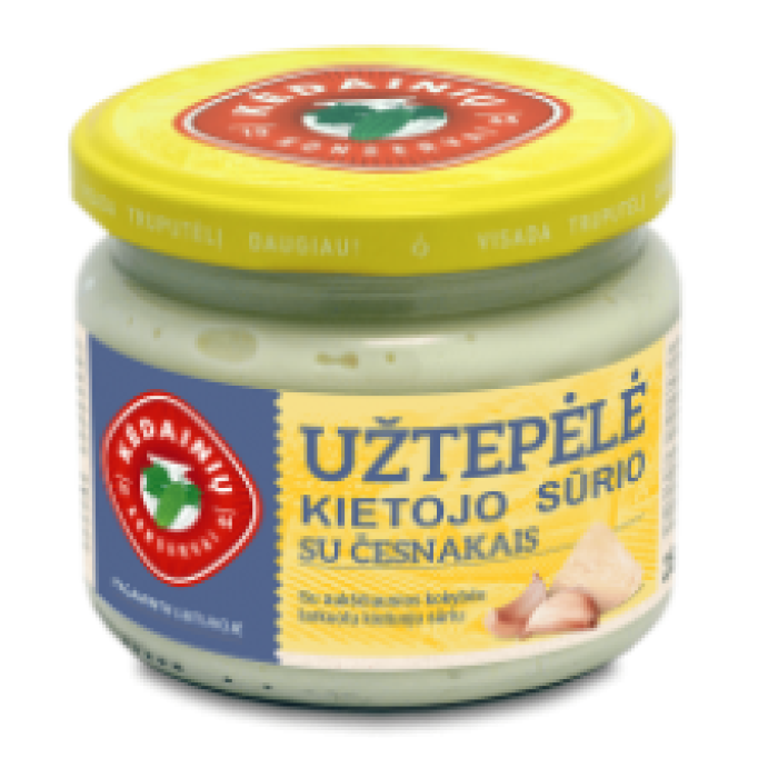 KKF - Hard Cheese Spread with Garlic 280g