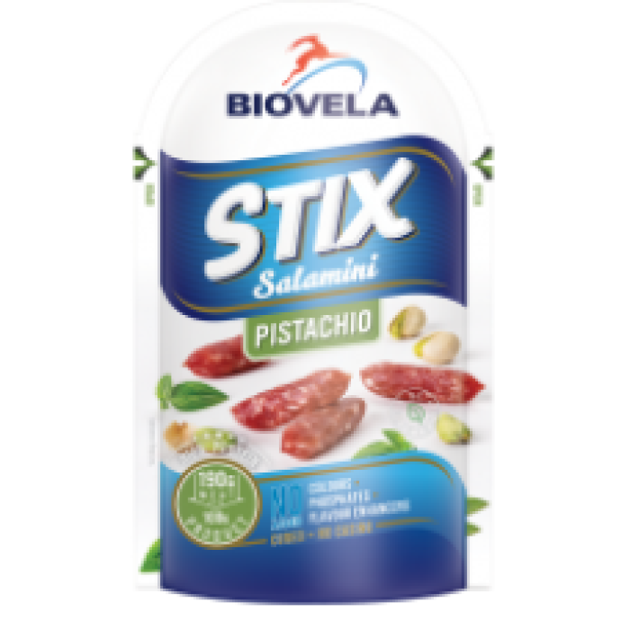 Biovela - Stix saliami with pistachio 80g