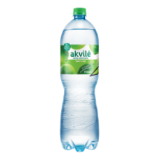 Akvile - Lime Flavour Lightly Carbonated Water 1.5L