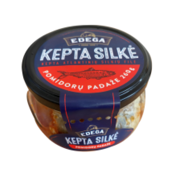 Edega - Fried Herring in Tomato Sauce 260g