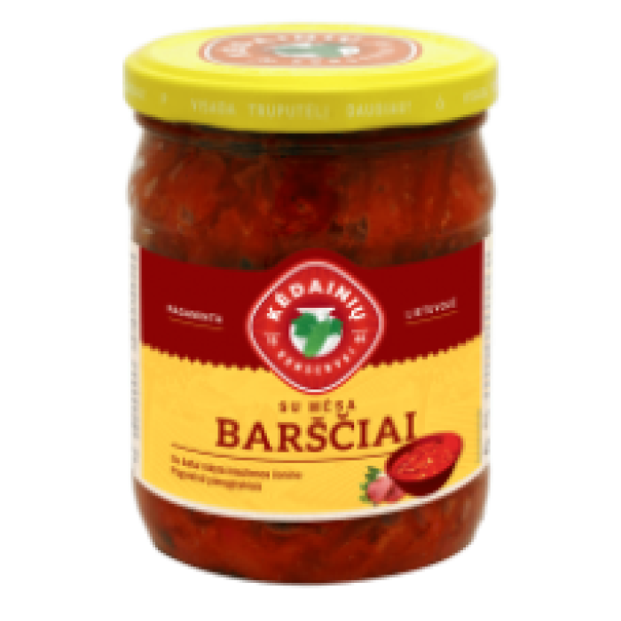 Kedainiu Konservai - Borscht with Meat 480g