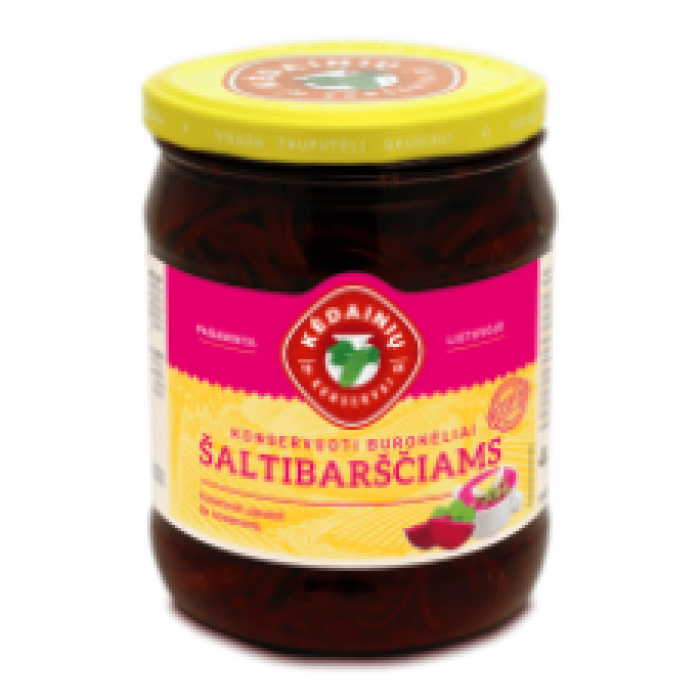 Kedainiu Konservai - Saltibarsciu Canned Red Beetroot 480g