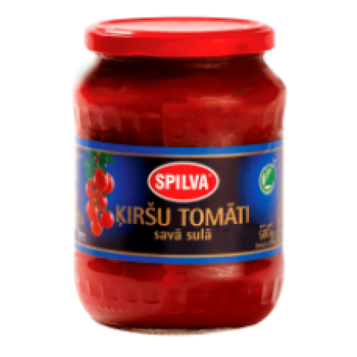 Spilva - Cherry Tomatoes in Own Juice 720ml