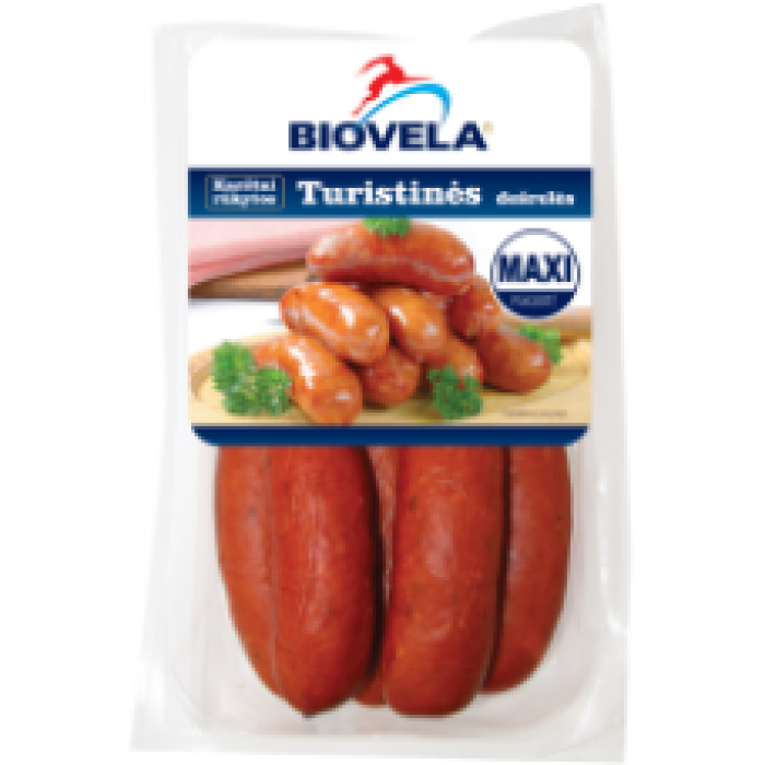 Biovela - HOT SMOKED SAUSAGES TURISTINES 800G