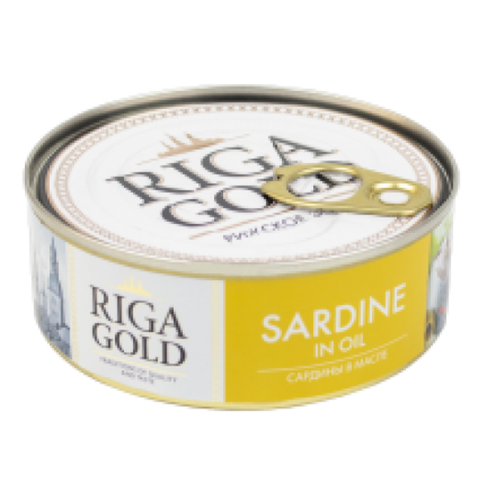 Gamma- A - ATLANTIC SARDINES IN OIL 240G
