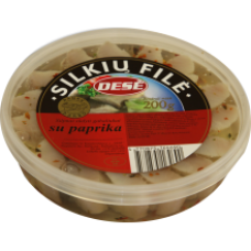 Dese - Herring fillet bits with paprika 200g