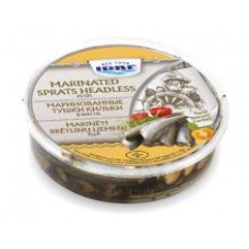 Irbe - Marinated Headless sprats in oil 260g
