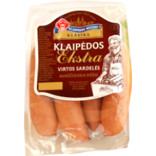 Klaipedos Mesine - Extra Sardeles Cooked Small Sausages 540g
