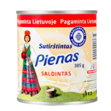 CONDENSED MILK,KOND PIENAS385G