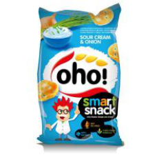 Oho - Crisps with Sour Cream Taste&Onion 60g