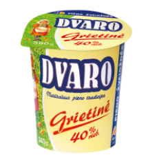 P.Z. - Dvaro Sour cream 40% 380g