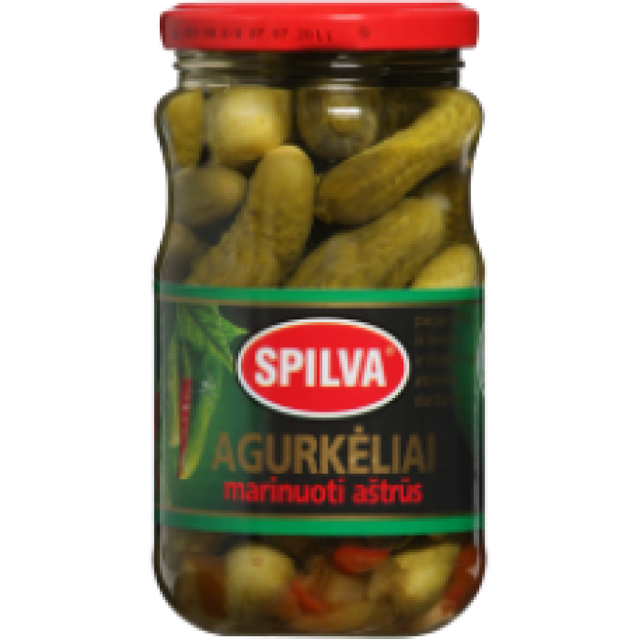 SPILVA - MARINATED CUCUMBERS WITH PEPPER 330G