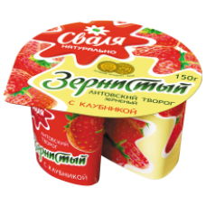P.Z. - Svalia Cottage Cheese With Strawberry 7% 150g