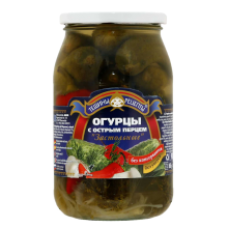 TR - Cucumbers with Hot Peppers 900ml
