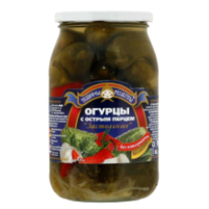 TR - Cucumbers with Hot Peppers 900ml
