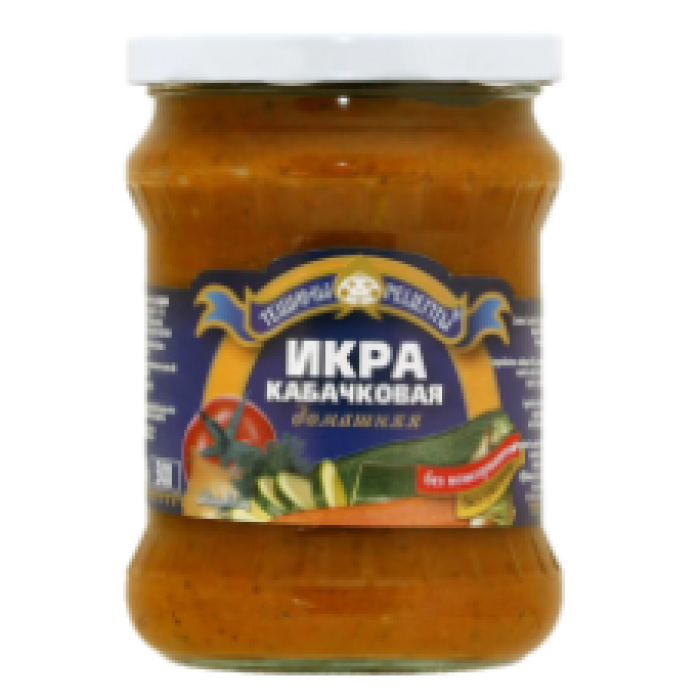 TR - Kabachkovaja Domashniaja Eggplants Caviar 500ml