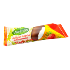 Varenos Pienelis - Curd Dessert with Strawberries 39g