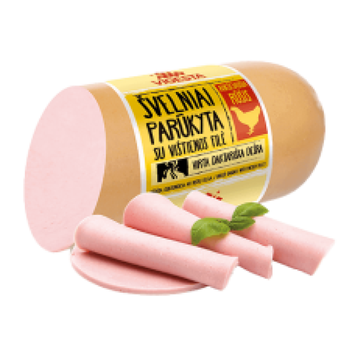 Vigesta - Lightly Smoked Boiled Sausage with Chicken Loin 550g
