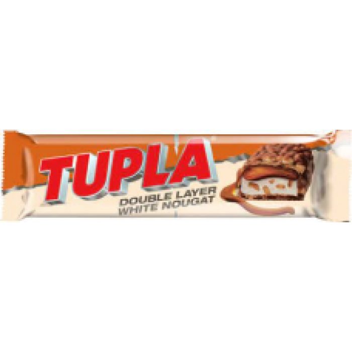 Tupla - Milk Chocolate Double Layer White Nougat