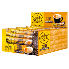 Aroma Gold - 3in1 Coffee with Burnt Caramel 15x17g