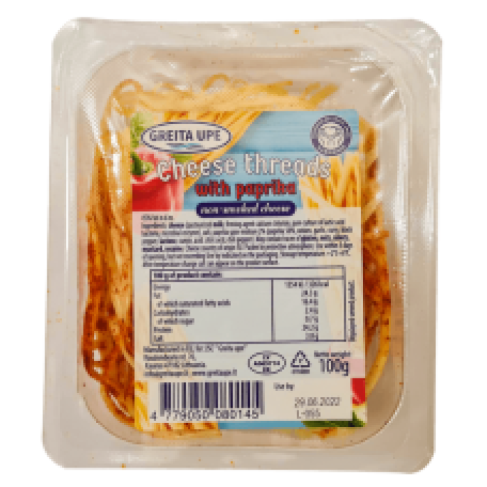 Cheese Threads With Paprika, Top Food 100g