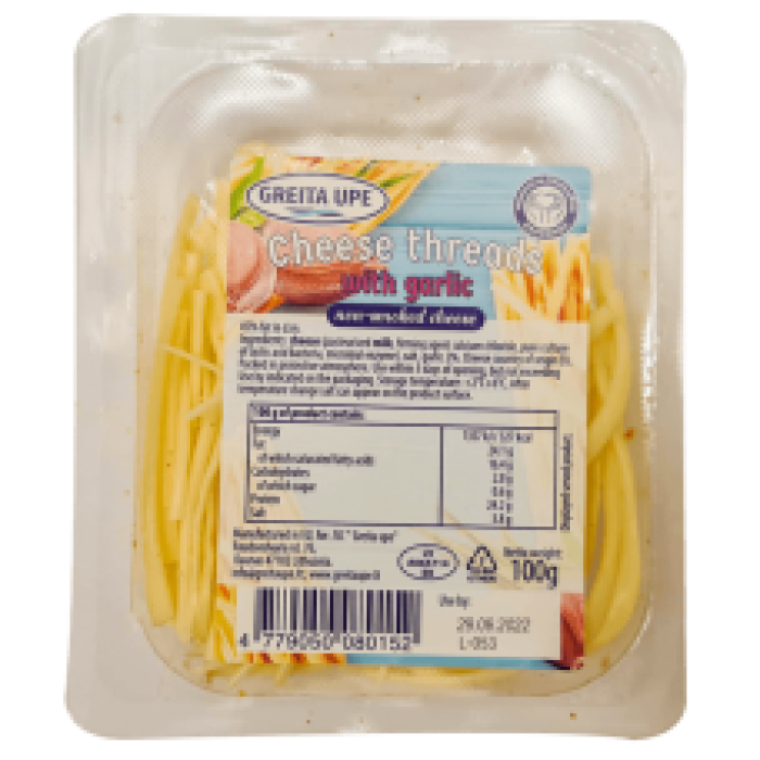 Cheese Threads With Garlic, Top Food 100g