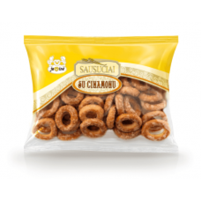 Javine - Mini Wheat Bagels with Cinnamon 150g