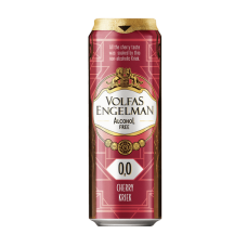 Volfas Engelman - Non Alco Cherry & raspberry  Kriek 568ml (picture may vary) 