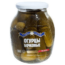 TR  - Sour Cucumbers Domashnyje 900ml